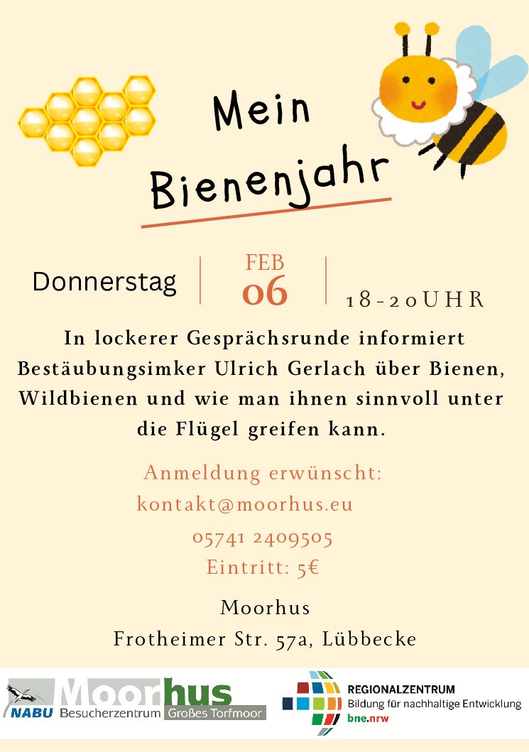 Veranstaltungstipp: Mein Bienenjahr