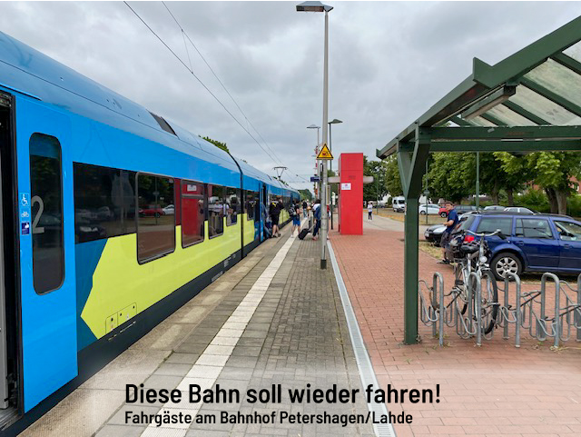 Online-Petition für Erhalt und Ausbau der Bahnlinie Minden-Nienburg HIER unterschreiben!
